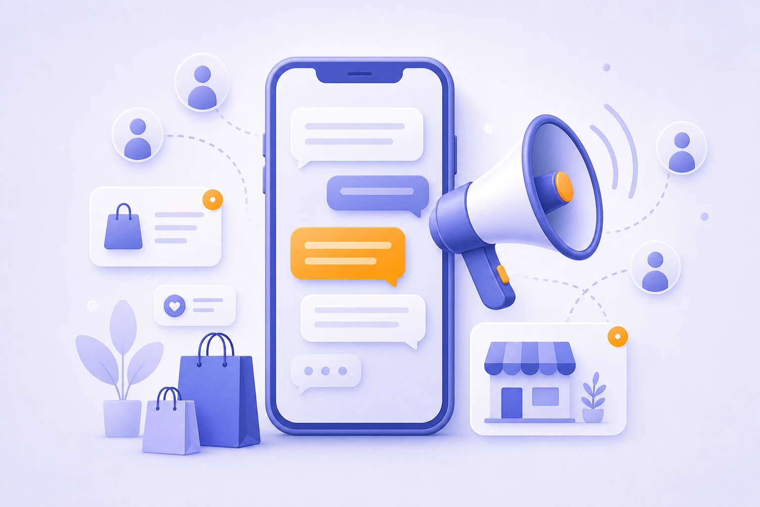 بازاریابی پیامکی برای فروشگاه‌ها - راهنمای کامل